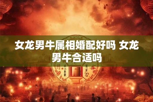 女龙男牛属相婚配好吗 女龙男牛合适吗