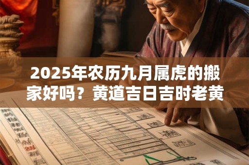 2025年农历九月属虎的搬家好吗？黄道吉日吉时老黄历查询