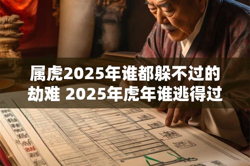 属虎2025年谁都躲不过的劫难 2025年虎年谁逃得过劫难 属虎2025年谁都躲不过的劫难 2025年虎年谁逃得过劫难