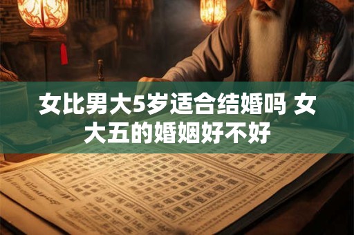 女比男大5岁适合结婚吗 女大五的婚姻好不好