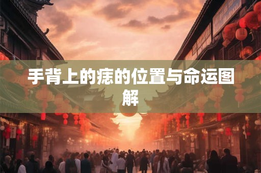 手背上的痣的位置与命运图解