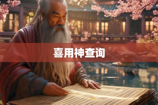 喜用神查询 喜用神查询