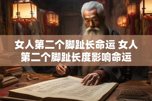 女人第二个脚趾长命运 女人第二个脚趾长度影响命运