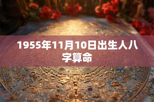 1955年11月10日出生人八字算命