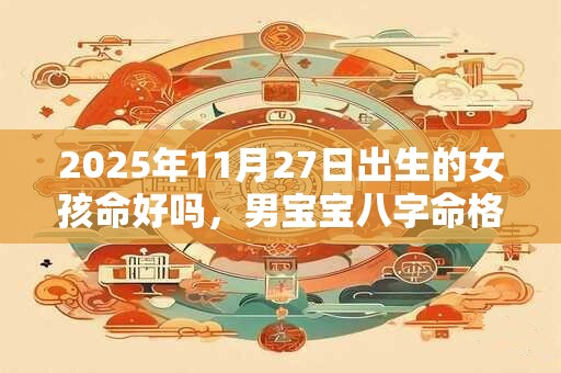 2025年11月27日出生的女孩命好吗，男宝宝八字命格
