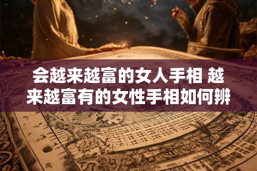 会越来越富的女人手相 越来越富有的女性手相如何辨认