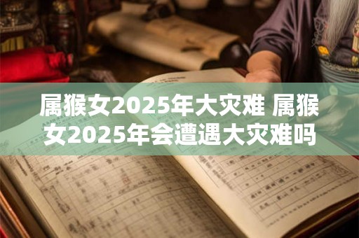 属猴女2025年大灾难 属猴女2025年会遭遇大灾难吗