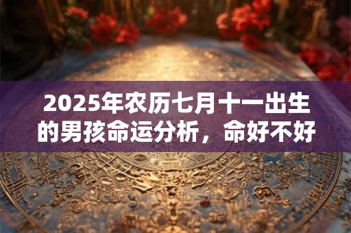 2025年农历七月十一出生的男孩命运分析，命好不好？