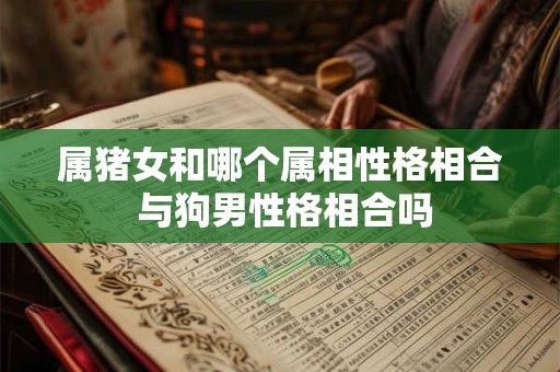 属猪女和哪个属相性格相合 与狗男性格相合吗