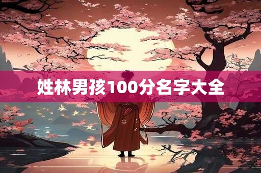姓林男孩100分名字大全