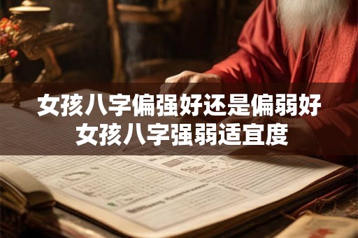 女孩八字偏强好还是偏弱好 女孩八字强弱适宜度