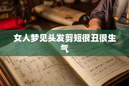 女人梦见头发剪短很丑很生气