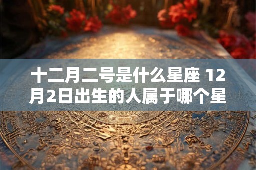 十二月二号是什么星座 12月2日出生的人属于哪个星座