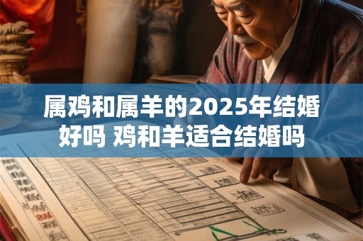 属鸡和属羊的2025年结婚好吗 鸡和羊适合结婚吗