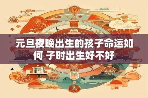 元旦夜晚出生的孩子命运如何 子时出生好不好