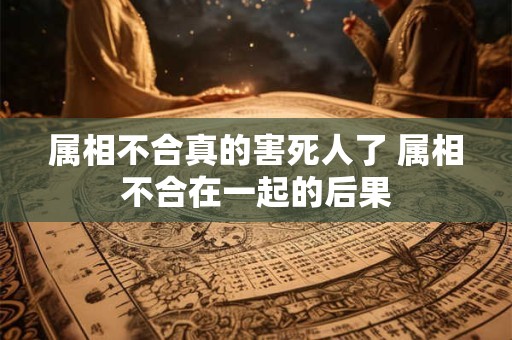 属相不合真的害死人了 属相不合在一起的后果