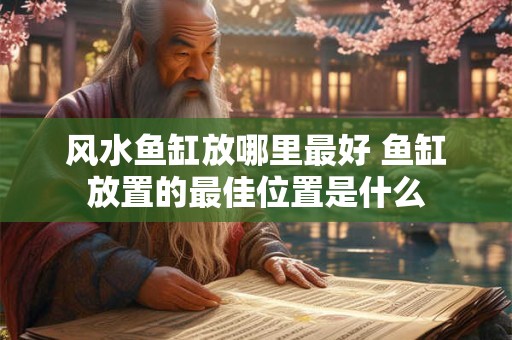 风水鱼缸放哪里最好 鱼缸放置的最佳位置是什么