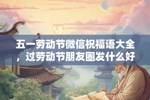 五一劳动节微信祝福语大全，过劳动节朋友圈发什么好