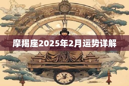摩羯座2025年2月运势详解