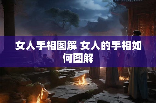 女人手相图解 女人的手相如何图解