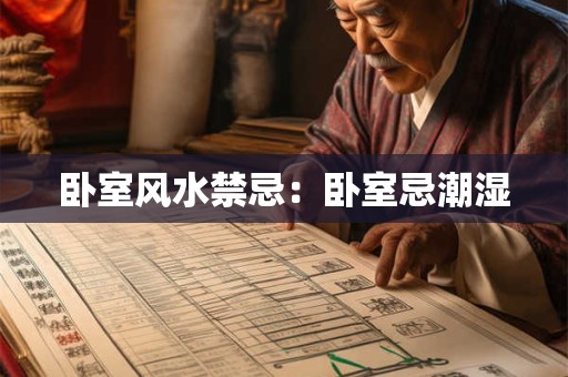 卧室风水禁忌：卧室忌潮湿