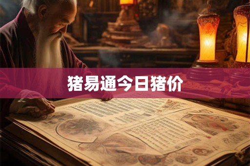 猪易通今日猪价 猪易通今日猪价