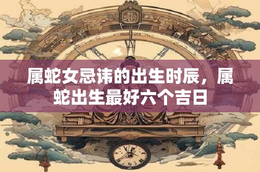 属蛇女忌讳的出生时辰，属蛇出生最好六个吉日