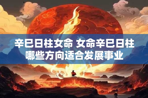 辛巳日柱女命 女命辛巳日柱哪些方向适合发展事业