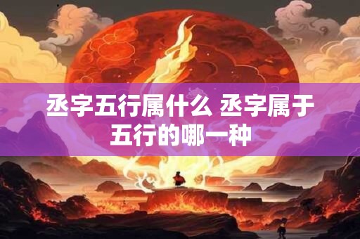 丞字五行属什么 丞字属于五行的哪一种