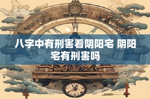 八字中有刑害看阴阳宅 阴阳宅有刑害吗
