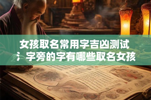 女孩取名常用字吉凶测试 氵字旁的字有哪些取名女孩