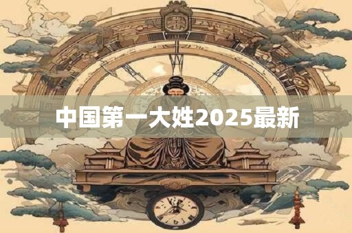 中国第一大姓2025最新