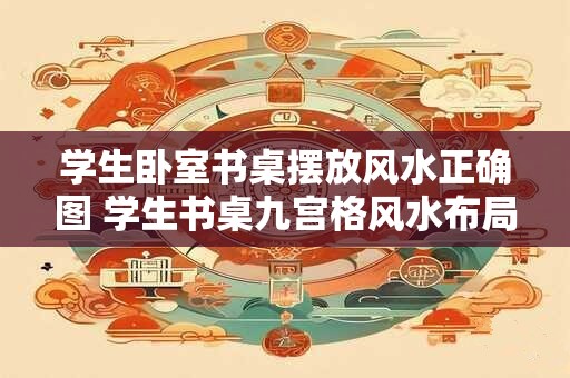 学生卧室书桌摆放风水正确图 学生书桌九宫格风水布局正确吗 学生卧室书桌摆放风水正确图 学生书桌九宫格风水布局正确吗