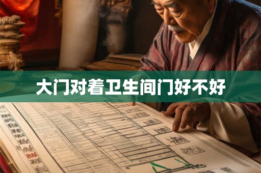 大门对着卫生间门好不好
