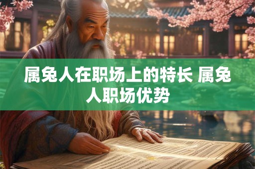 属兔人在职场上的特长 属兔人职场优势