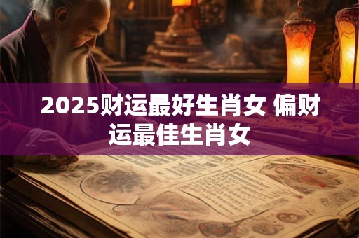2026财运最好生肖女 偏财运最佳生肖女 2026财运最好生肖女 偏财运最佳生肖女