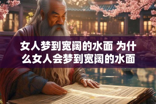 女人梦到宽阔的水面 为什么女人会梦到宽阔的水面