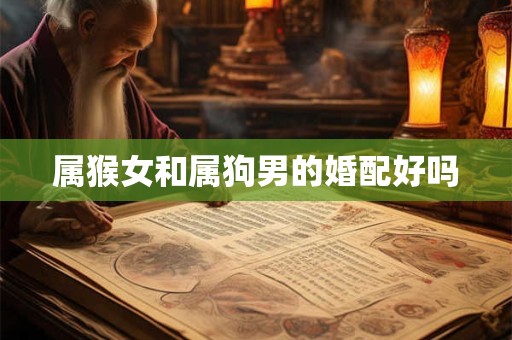 属猴女和属狗男的婚配好吗