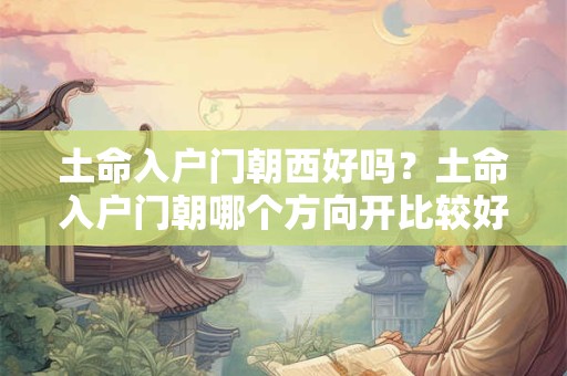 土命入户门朝西好吗？土命入户门朝哪个方向开比较好？