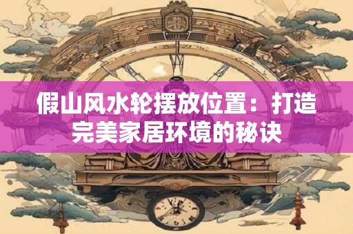 假山风水轮摆放位置：打造完美家居环境的秘诀