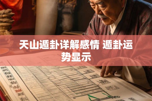 天山遁卦详解感情 遁卦运势显示