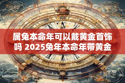 属兔本命年可以戴黄金首饰吗 2025兔年本命年带黄金好吗