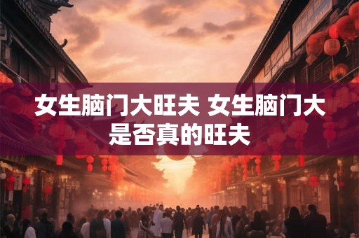 女生脑门大旺夫 女生脑门大是否真的旺夫