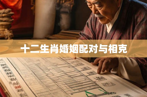 十二生肖婚姻配对与相克