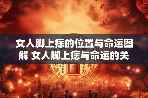 女人脚上痣的位置与命运图解 女人脚上痣与命运的关系