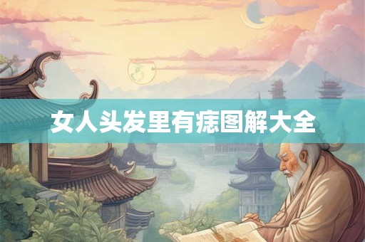 女人头发里有痣图解大全