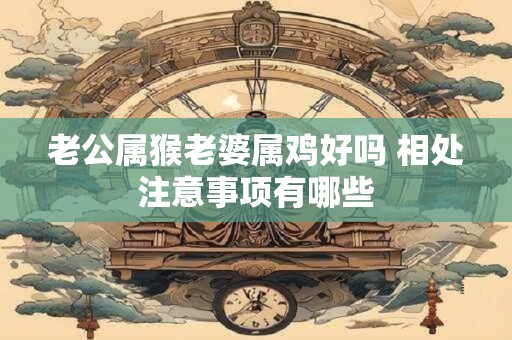 老公属猴老婆属鸡好吗 相处注意事项有哪些