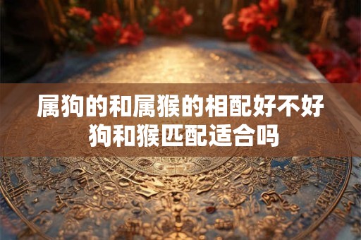 属狗的和属猴的相配好不好 狗和猴匹配适合吗