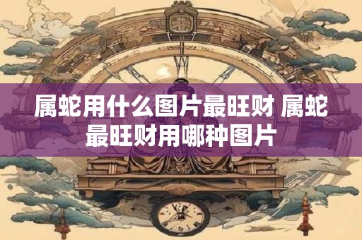 属蛇用什么图片最旺财 属蛇最旺财用哪种图片