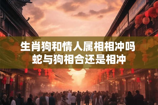 生肖狗和情人属相相冲吗 蛇与狗相合还是相冲
